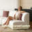4-Piece Modern Curved Sofa