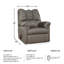 Fauteuil inclinable manuel berçant Darley-663943057