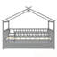 Lit double en bois avec lit gigogne simple-207175882