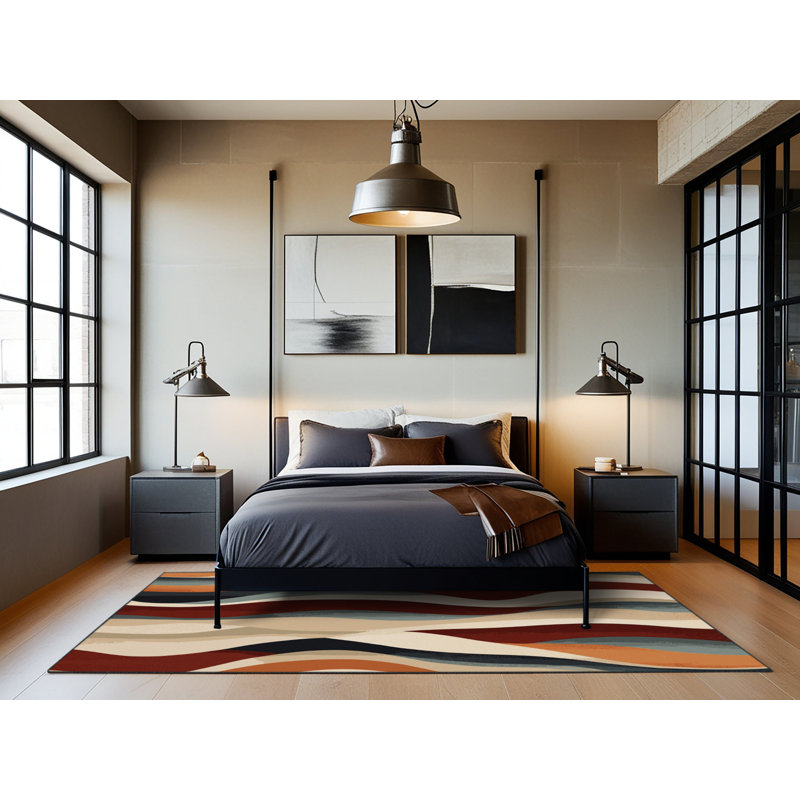 Tapis Shifting Grace, Rond 6 pi