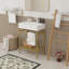 Meuble-lavabo 24 po avec lavabo en céramique-589593448