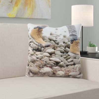 Hiking Throw Pillow
