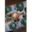Set of 4 Cabbage Earthenware Dinner Plates