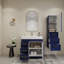 Ensemble de meuble-lavabo simple 36 po avec tiroirs et portes-70381325