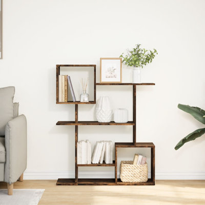 Seonna 112cm H x 92cm W Bookcase