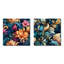 Wareham - Ensemble de 2 collages carrés floraux et botaniques-101859147-101859143