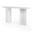 Vienna 54 in. W Rectangular 100% Marble Console/Sofa Table