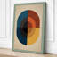 Geometric Quadrants Mid-Century - Wrapped Canvas-42857545-42857546