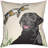 Lodge Cabin Hound Reversible Throw Pillow-26962260