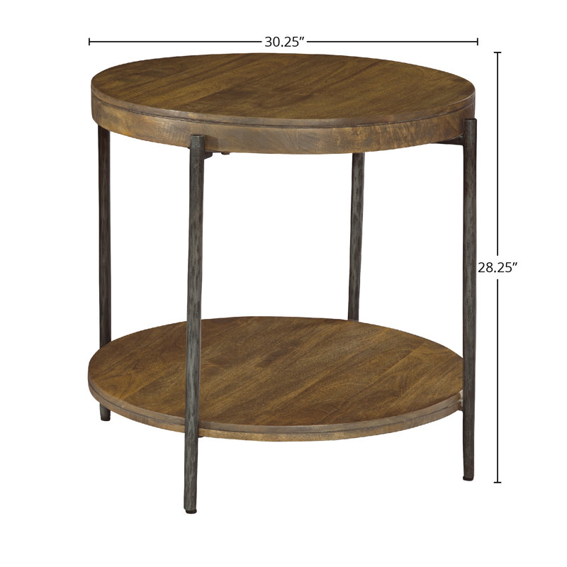 Ashley 28" Wide Round Side Table