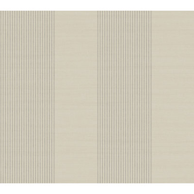 Papier peint imitation lin taupe Archer