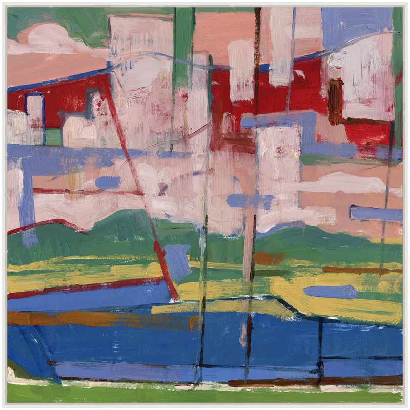 Modern Landscape I Giclee On Canvas