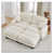 Beige + 2 sièges + 2 repose-pieds