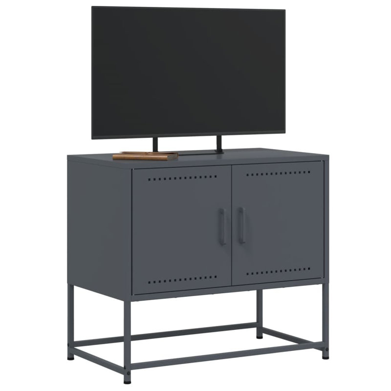 No_Yes_No_No_No Unfinished TV Stand, 68.5cm, Anthracite