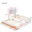 Lit simple avec prises de tête de lit et espace de rangement pratique