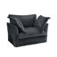 Chaises d'appoint rembourrées avec coussins Harriman