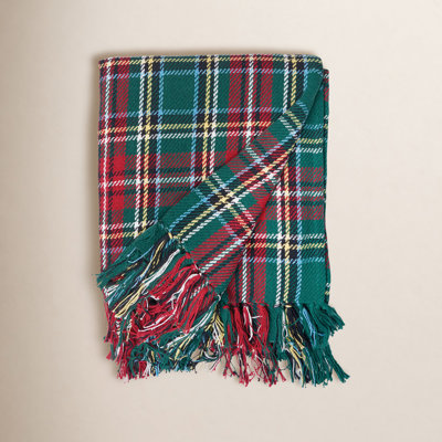 Lucius Cotton Throw Blanket