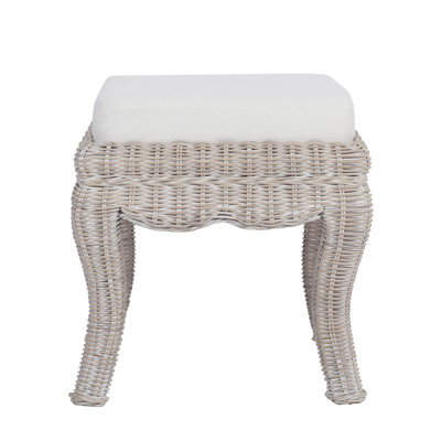 Amilda Solid Wood Vanity Stool by Bayou Breeze
