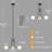 3-light Modern Chandeliers