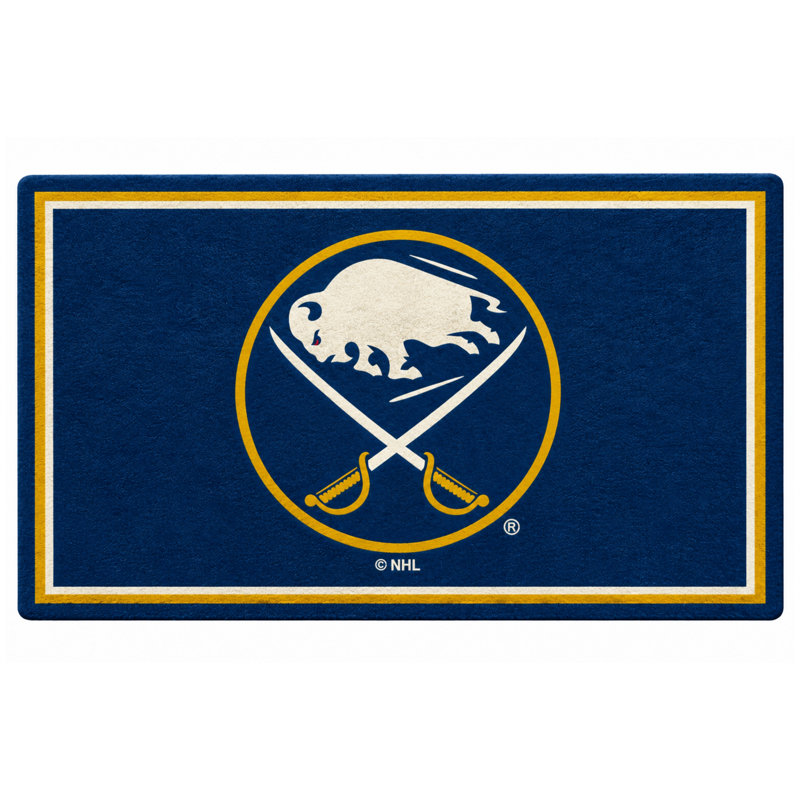Tapis Buffalo Sabres Spirit, Rectangle 5 pi 4 po x 7 pi 8 po