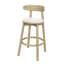 Tabourets de bar rembourrés Mid-Century-119918202