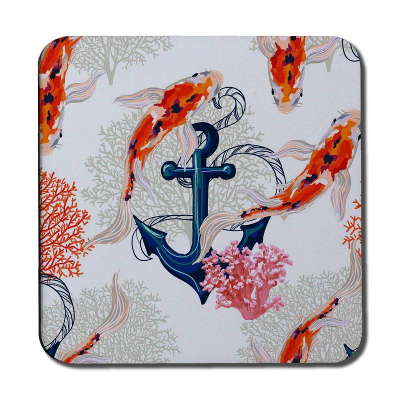 Square 6 Piece Coaster Set