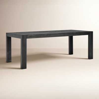 Block 84" Oak Dining Table