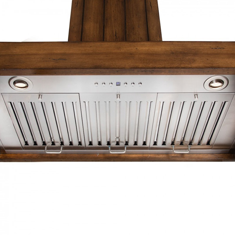 ZLINE Range Hood Chimney Extension for 12 ft. Ceilings, Rustic Light