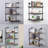 Damber 3 Piece Industrial Pipe Shelves