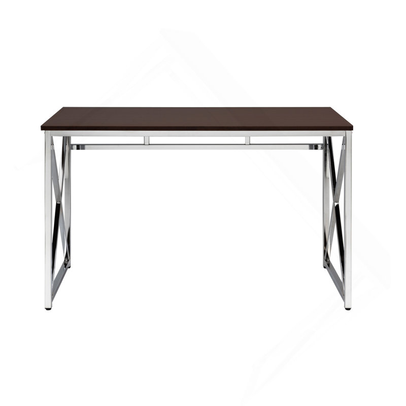Bureau en MDF Madison / chrome Madison