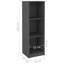 Germ 110cm H x 36cm W Solid Wood Standard Bookcase-1965490756
