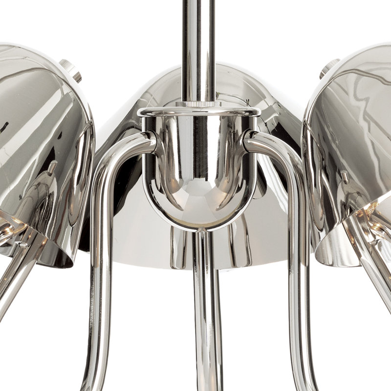 Keaton Pendant (Natural Brass), Polished Nickel