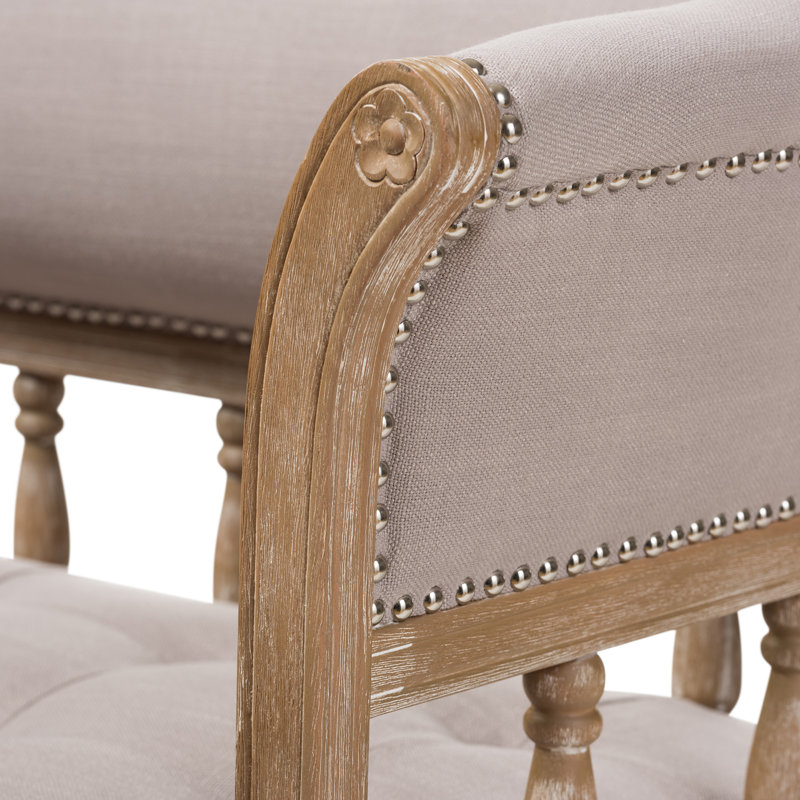 Meurer Upholstered 56.3'' Settee