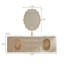 Ensemble de meuble-lavabo mural 70 po7-893387669-893387664