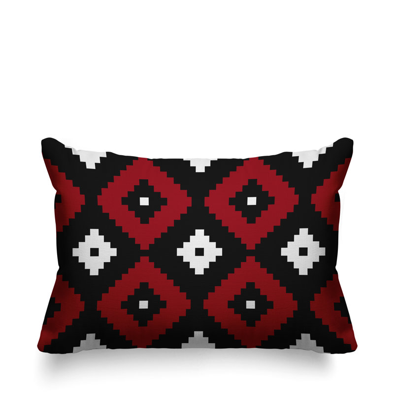 Coussin intérieur / extérieur Nosi, Rouge