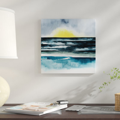 « seaside brume ii », reproduction sur toile