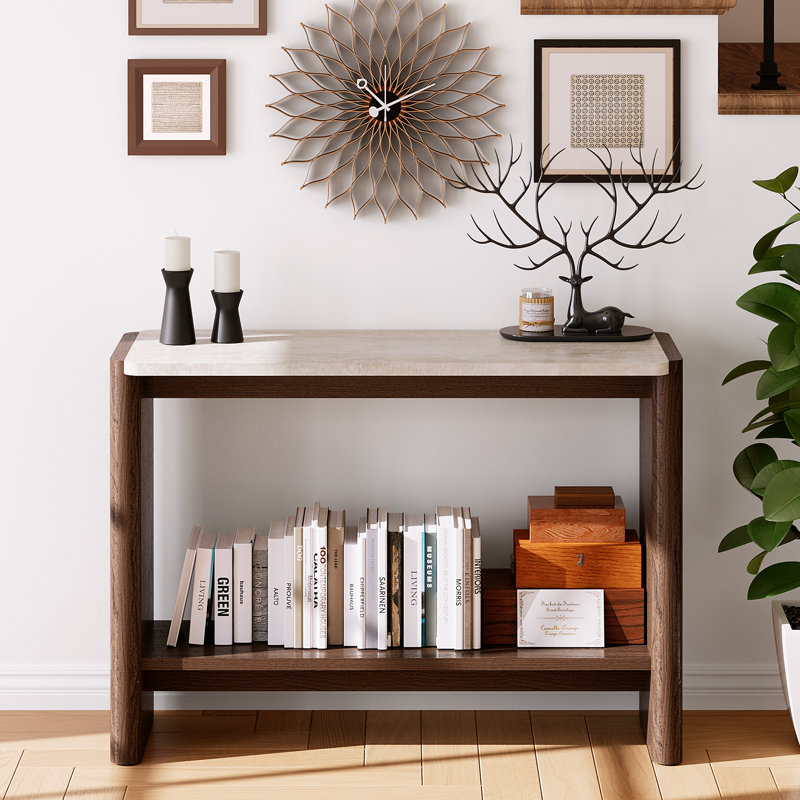 43" Narrow Console Table Hallway Foyer Table