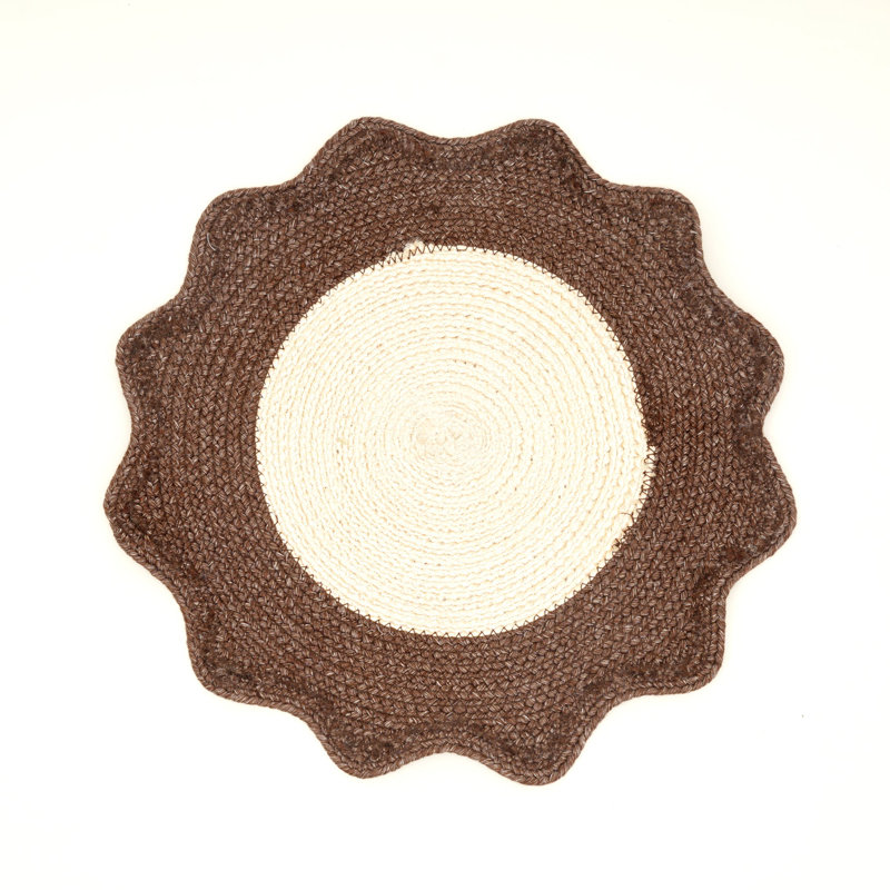 Polyester Solid Colour Placemat, Brown