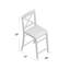 Tabouret de bar et de comptoir pliant et rembourré Clarke-1508139023