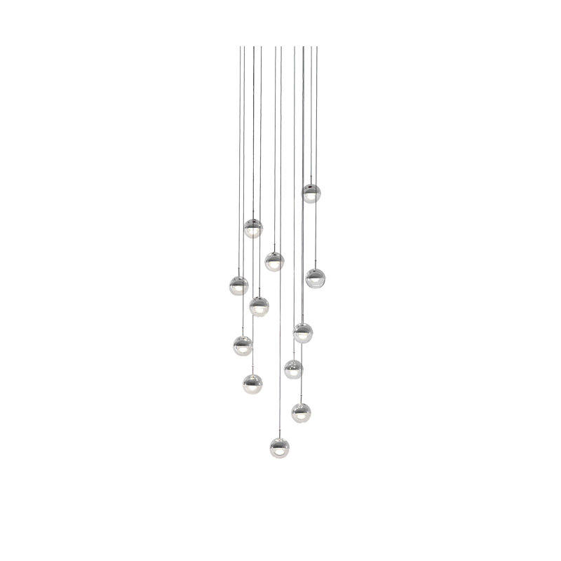 Dora 12 - Light Pendant, Chrome