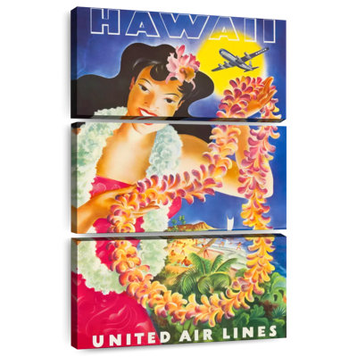Masam Hawaii Travel Poster