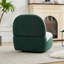 Chaise d'appoint pivotante rembourrée-556529049