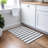 Washable Striped Indoor / Outdoor Rug-1725685124