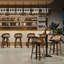 Tabouret de bar et de comptoir pivotant en similicuir-587073057-587073068