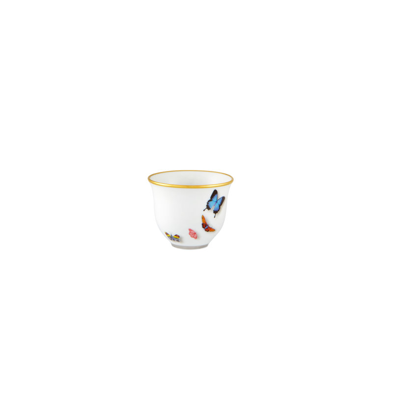 Butterfly Parade Porcelain Espresso Cup