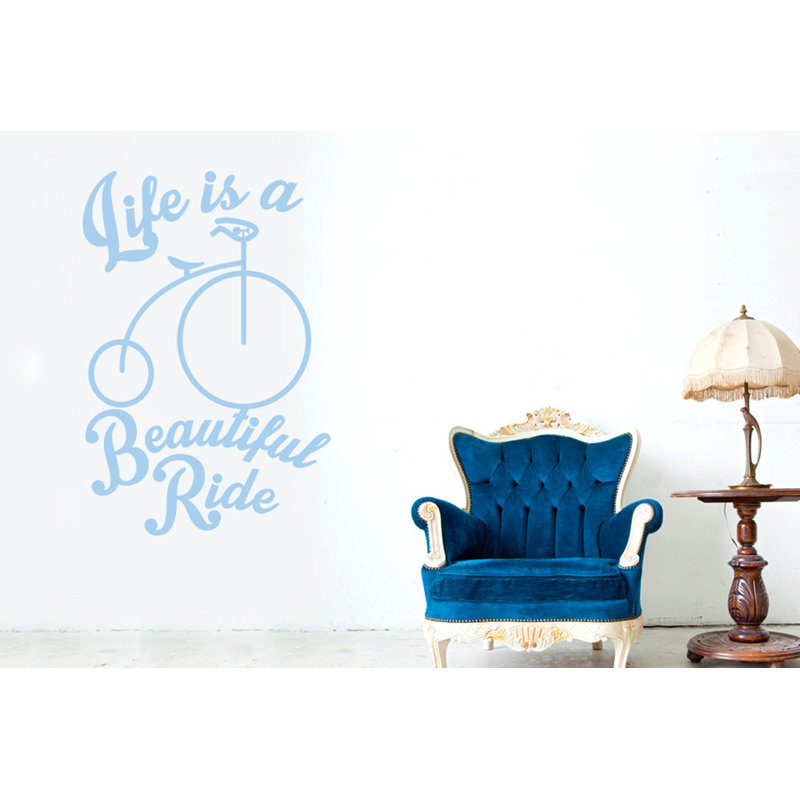 Wall Decal, Light Blue, Large