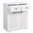 Laundry Cabinet With  2 Drawers And 2 Removable Laundry Basket
