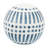 Neutral Modern Line Design Decorative Orb Set of 3-1674155646