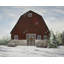 It's Winter on the Farm - Toile encadrée pour la décoration intérieure