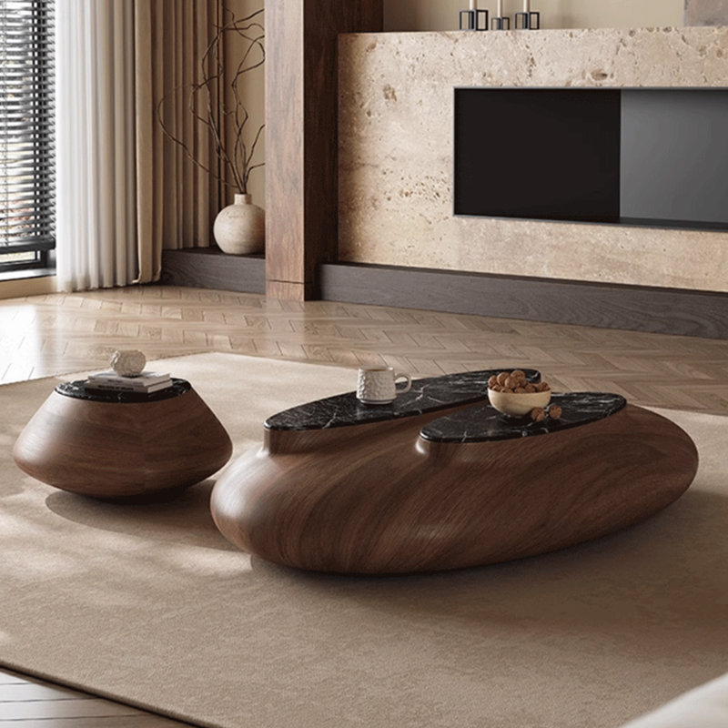 Surprise silent wind living room oval coffee table